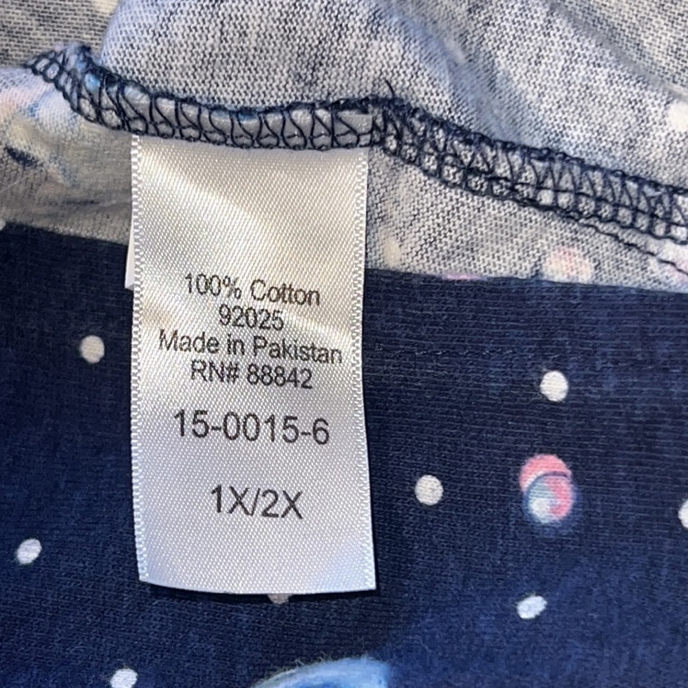 Dreams Co. Womens Graphic Sleep Night Gown 1X/2X - Picture 9 of 12